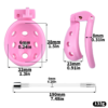 Resin Breathable Male Chastity Cage -3