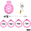 Resin Breathable Male Chastity Cage -6