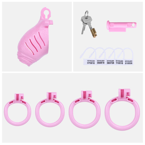 Resin Realistic Chastity Cage in alternate gallery view 6