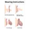 Resin Realistic Chastity Cage feature details graphic 24