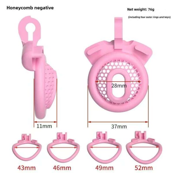 reticular-pink-slave-chastity-devices_3_4f1878bd-c787-4745-98a9-1f34aed5886c.jpg Pink Slave Chastity Cage dimensions showing 37mm, 43mm, 46mm