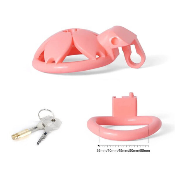 sakura-super-short-3d-printed-chastity-device13.jpg Super Short Sakura 3D Printed Chastity Device in alternate gallery view 4