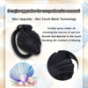 Shell Shaped Sissy Chastity Cage feature details graphic 21