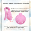 Shell Shaped Sissy Chastity Cage feature details graphic 22