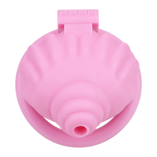 Shell Shaped Sissy Chastity Cage in alternate gallery view 19