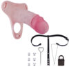 Wearable silicone chastity device with selectable belt, gallery image 10