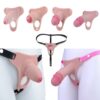 Wearable silicone chastity device with selectable belt, gallery image 13