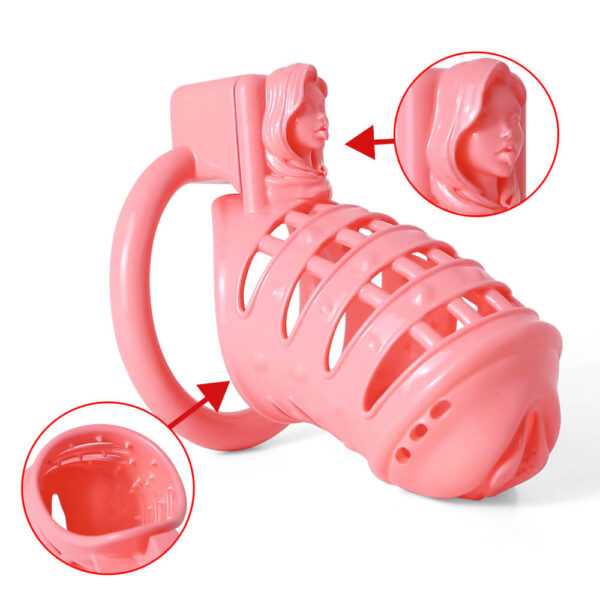 sissy-pink-spiked-3d-printing-pussy-vaginal9.jpg Pink Sissy Spiked 3D Printing Pussy Vaginal in alternate gallery view 4