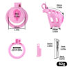 Sissy Pussy Chastity Cage - 22