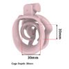 sissy-resin-chastity-cage_17.jpg Sissy Resin Chastity Cage dimensions showing 30mm