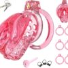 Sissy Silicone Chastity Cage in alternate gallery view 5