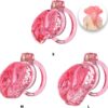 Sissy Silicone Chastity Cage in alternate gallery view 9