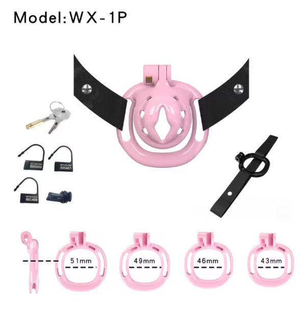 Sissy Cage With Wearable Chastity Cage in alternate gallery view 10