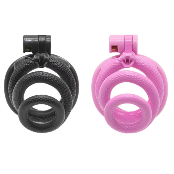 Snake Shape Chastity Cage