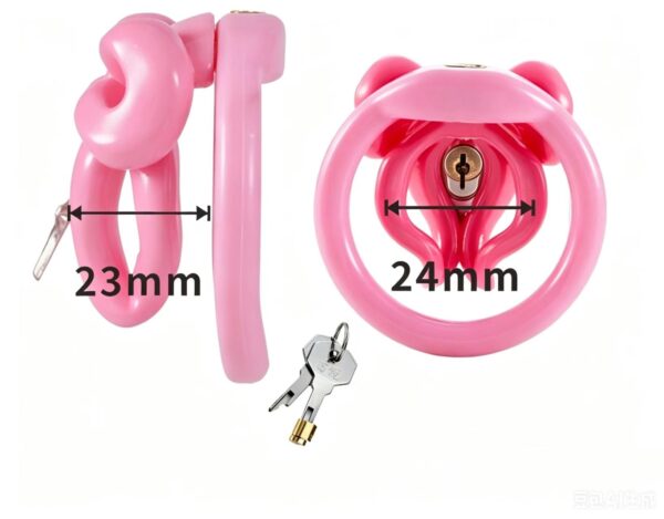 Starfall Bow Chastity Cage in alternate gallery view 8