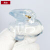 the-nub-micro-ht-v4-resin-male-chastity-device3.jpg The NUB-Micro V4 Chastity Cage 1.01 Inches Long in alternate gallery view 3