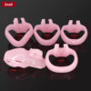 The Small-Sung V4 Chastity Cage 1.57 Inches Long dimensions showing 36mm