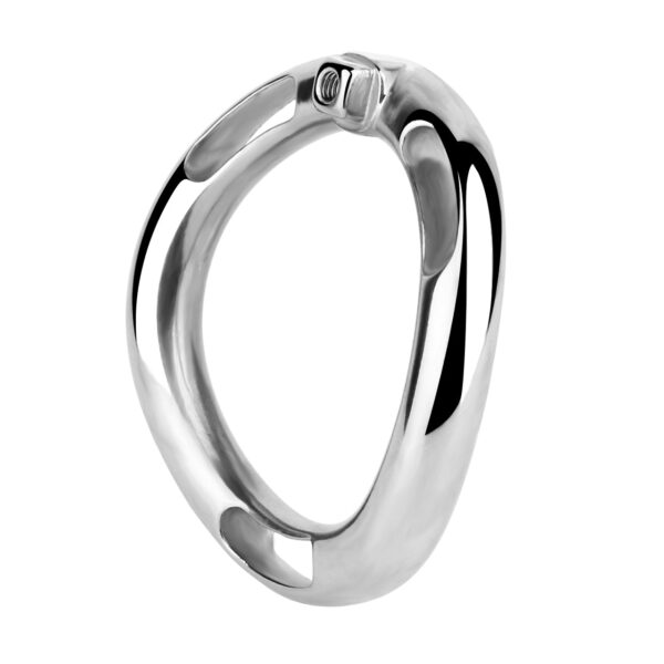 zeus-eye-flat-chastity-cage_13.jpg Zeus' Eye flat stainless steel chastity cage and belt options, gallery image 13