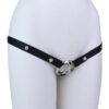 zeus-eye-flat-chastity-cage_5.jpg Zeus' Eye flat stainless steel chastity cage and belt options, gallery image 5